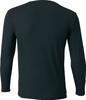 ZETT Baseball Cool Z Crew Neck Long Sleeve Black XO BO8210G Undershirt, (1900), Size,