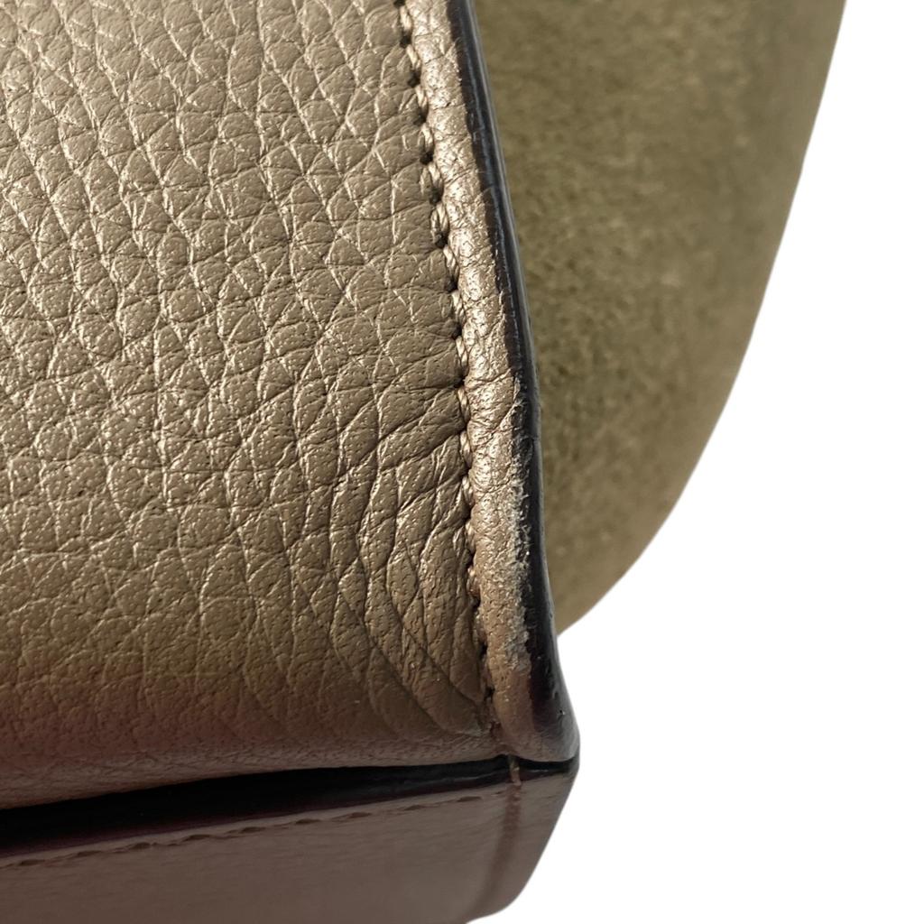 Used CELINEShoulder Bag Beige Leather Women