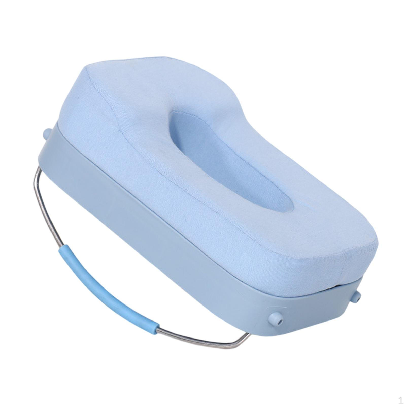 

Настольная Подушка для сна Изогнутая Подушка Сложенные Ноги Принадлежности Моющаяся Спать Лицом Вниз синий