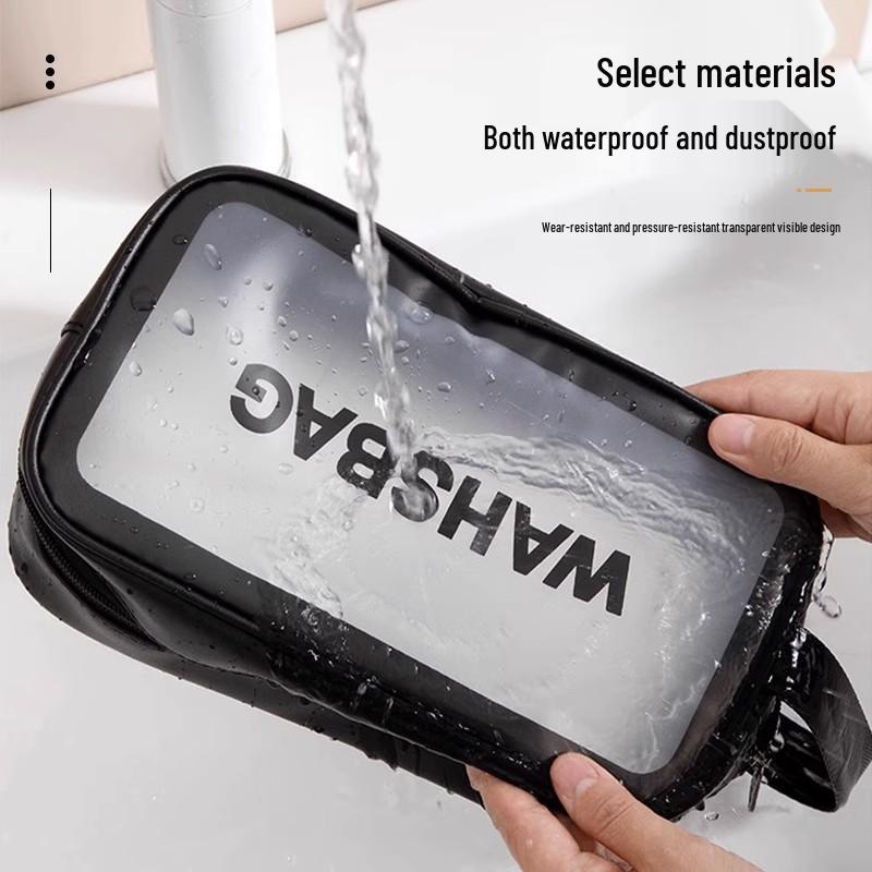 Portable Large-Capacity Waterproof Makeup and Toiletry Bag