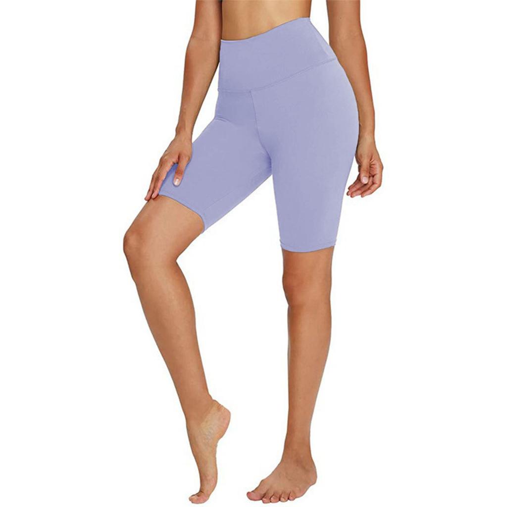 Women's Barely-There Yoga Shorts, Peach Buttocks Fitness Pants, High-Elastic Tight Abdomen-Lifting Buttocks Cycling Pants