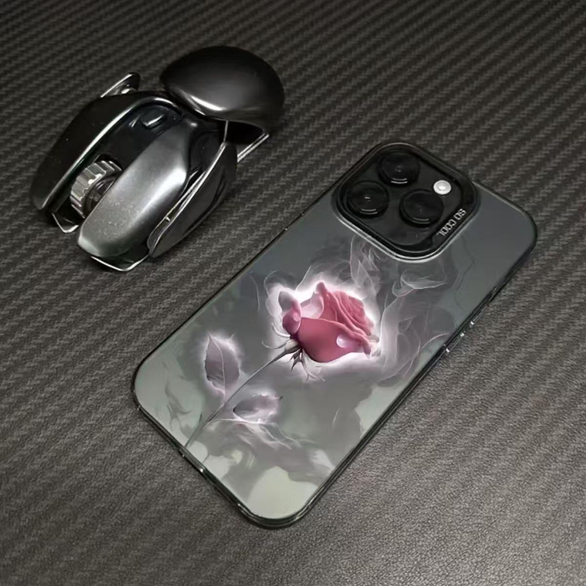 Smoky Rose Premium Phone Case: Compatible with Apple iPhone 17 Promax, 16, 15; Stylish & Trendy iPhone 17Air