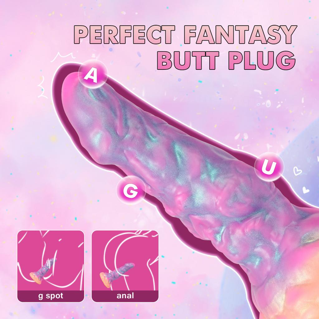 Anal Plug for Men - Soft Liquid Silicone Butt Plug, Prostate Massager, Adult Sex Toy for Anal Training & Pleasure