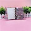 Creative Flip Top Sticker Book Anti Wrinkle Spirals Binding Stickers Collecting Book For Elementary Pupils Sticker Album