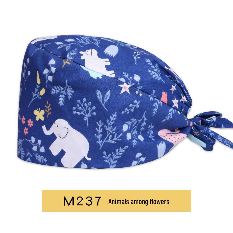 Operationsmössa för män och kvinnor – Ren bomull, Idealisk för tandsköterskor och läkare på operationssalar