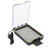 Fly Fishing Box Transparent Large Capacity Portable Waterproof Fly Fishing Lures Box Case with