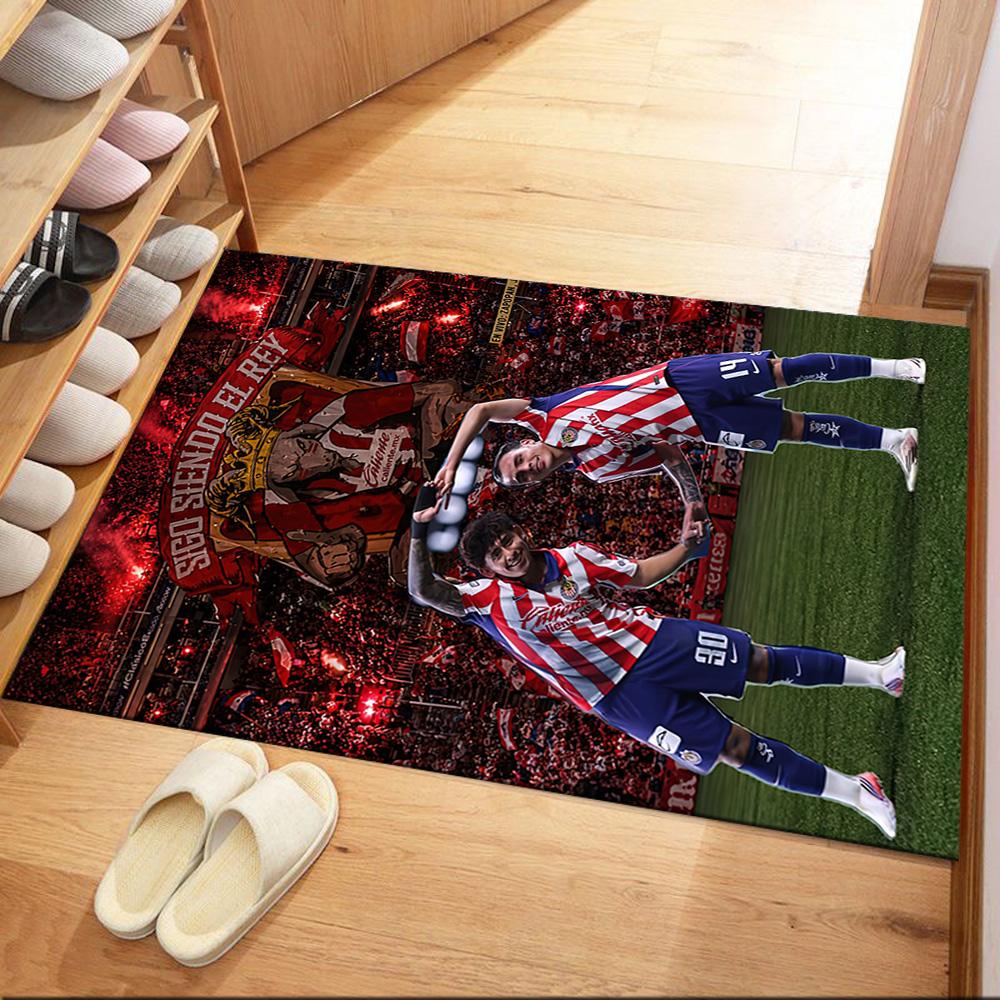 Atletico Madrid Area Rug Perfect For Study Room Balcony Foyer Dormitory Antislip Rug Office Home Decor Perfect Gift For Womenmen