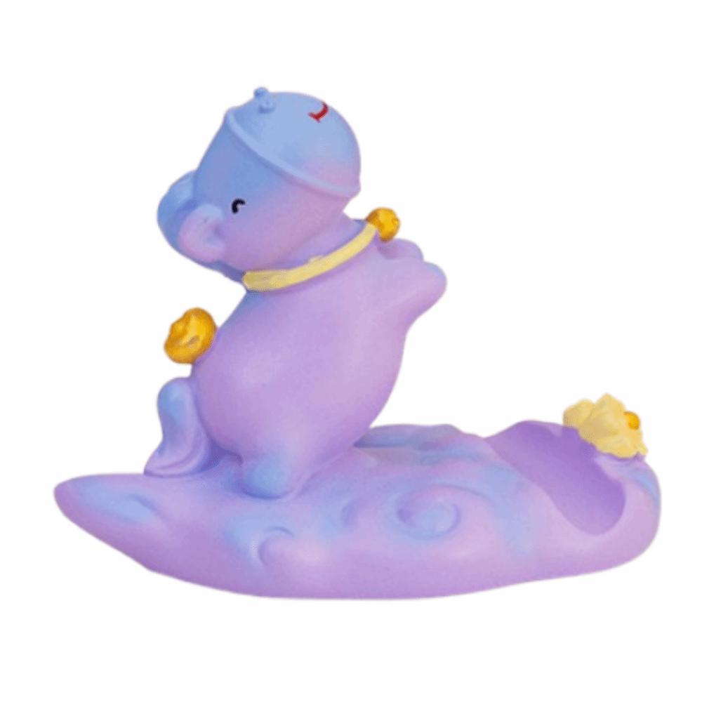 Creative Zodiac Horse Phone Holder Horse Shaped Year of The Horse Horse Mobile Phone Stand Slot Design Resin Craft