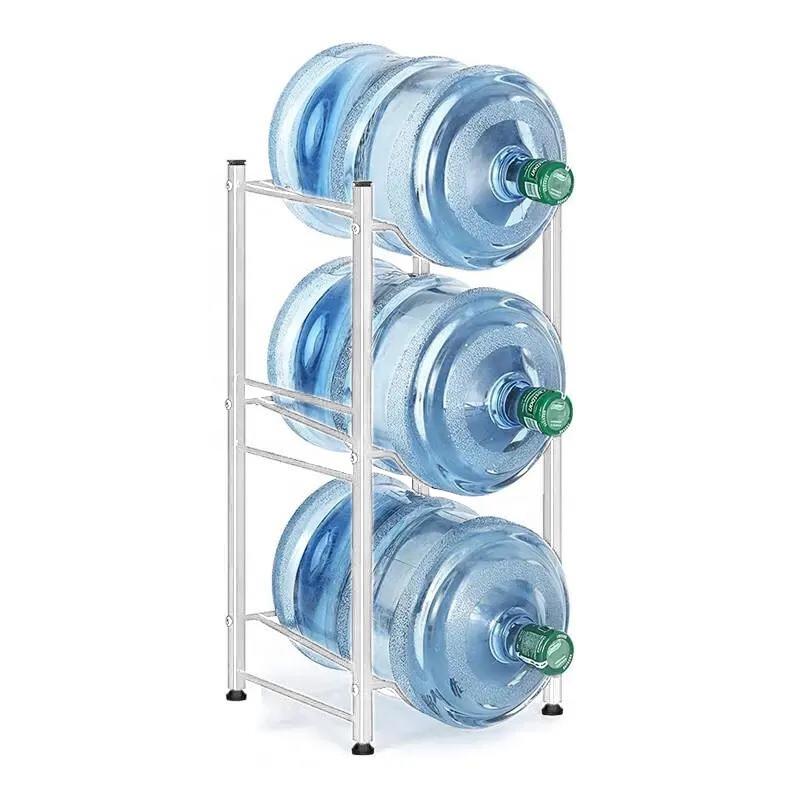DANLE Floor Standing Water Bottle Storage Rack