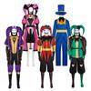 Halloween Circus Cosplay Costumes Clown Role Play Outfits Party Events
