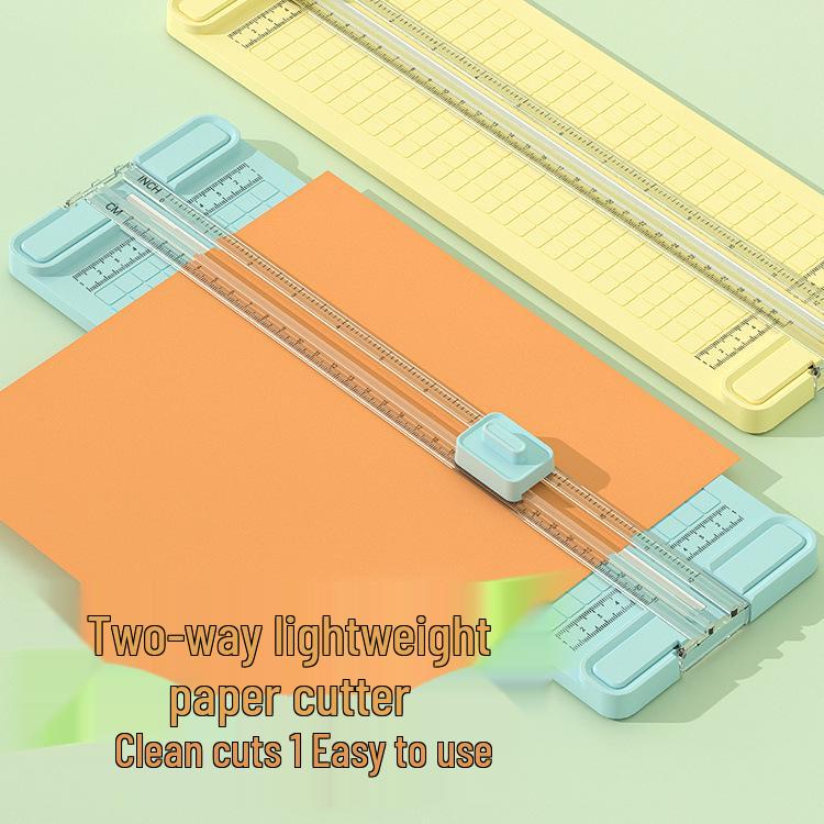 Portable 4-in-1 Student DIY Paper and Photo Cutter