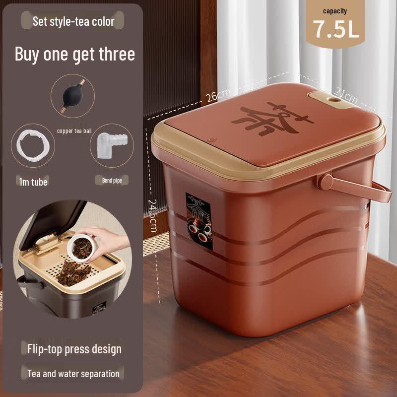 UO SO Gongfu Tea Waste & Dregs Filter Drainage Bucket