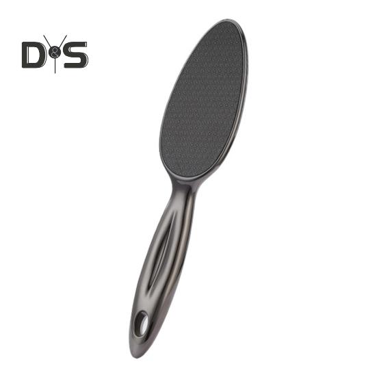 

Пилка для ног Veins Grain Foot Grinder с эргономичной ручкой из наностекла, скраб для ног для легкого удаления мозолей, удаления огрубевшей кожи и мертвых клеток серый