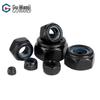 304 Stainless Steel Anti-Loosening Self-Locking Nut with Fine Thread and Reverse Thread Options (Sizes: M4, M5, M6, M8).