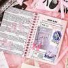 30pcs Sweet Ballet Style Stickers Material  Decorative collage Scrapbooking Material hand made DIY Junk Journal Planner Sticker