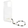 Guess Guhcp13Lkpswh Iphone 13 Pro / 13 6,1 Transparent Hardcase White Pearl