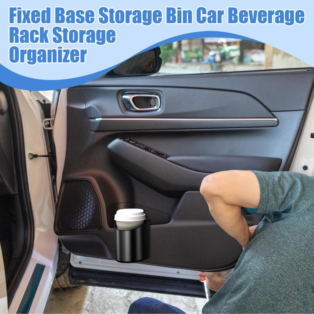 Car Seat Back Cup Holder Universal Auto Door Mount Drink Holder for SUV, Truck, Sedan, RV, Extra Storage for Drivers & Travelers