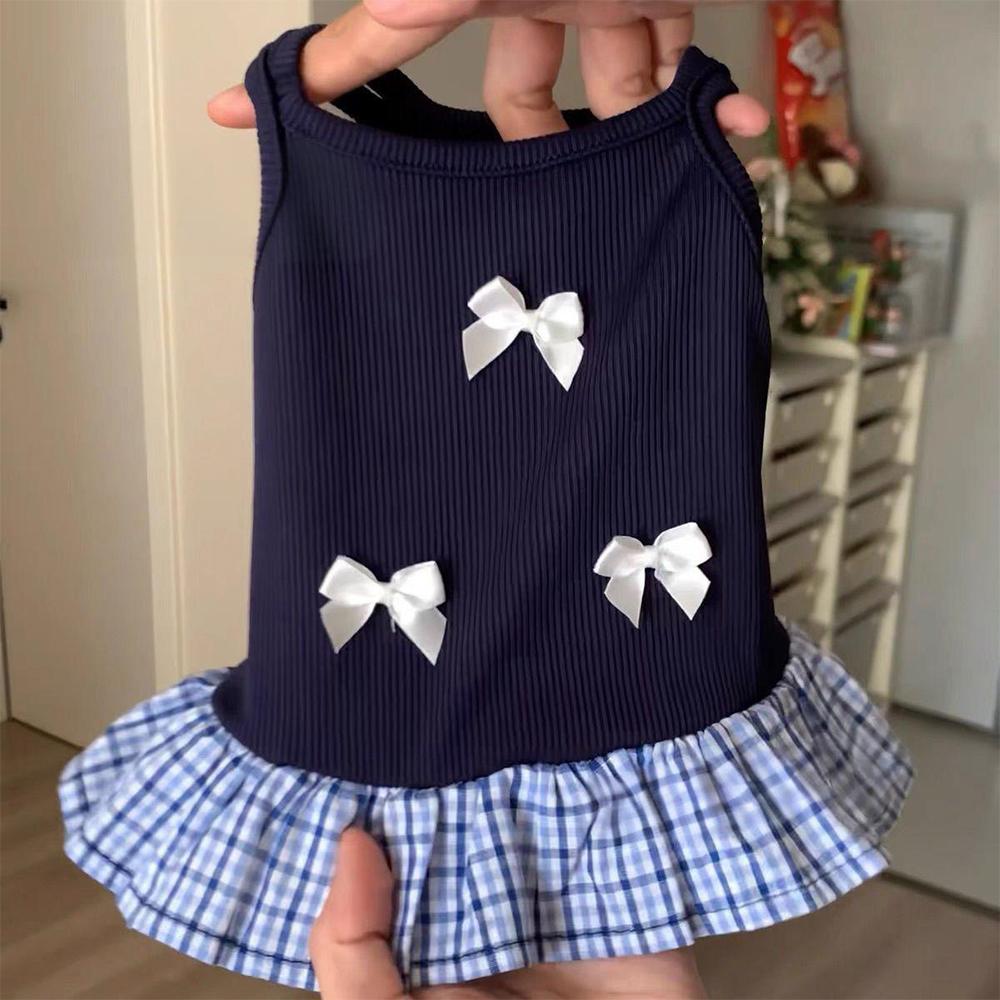 Anti-Hair Loss Camisole Skirt Lightweight Cat Clothes Cute Dog Clothes  for Cats and Small Dogs