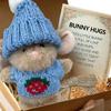 Portable Hugging Companion Doll Stuffed Bunny Toys for Girls Kids Birthday Christmas Easter Valentines Day Small Stuffed Toys