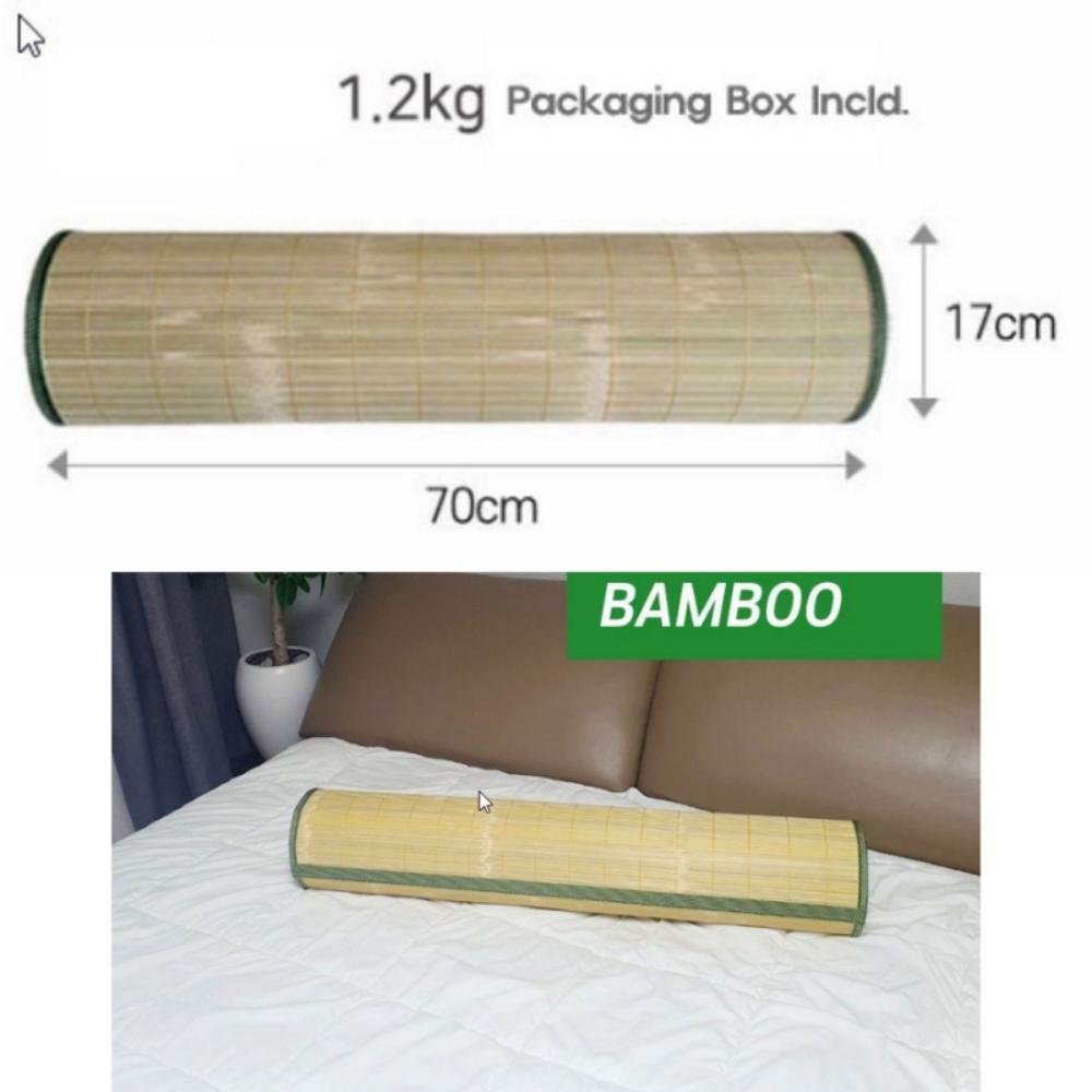 Polštář Cool Breeze Natural Domestic Blue Bamboo Cozy (D170*700-1.2Kg, Bambusová manželka pro vaši horkou letní noc)