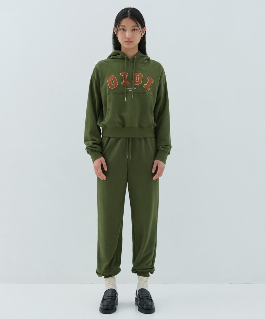 OIOI COLLECTION Signature Sweatpants_Khaki