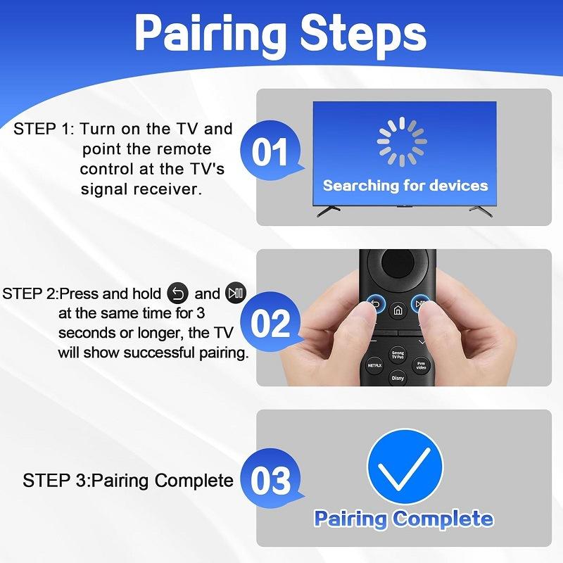 1 Piece Diy Accessories Bn59-01385A Replacement Voice Remote Control For Samsung Smart Tvs Solar Charging Remote