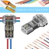 No-Stripping, No-Soldering -Wire Plug Quick Connector