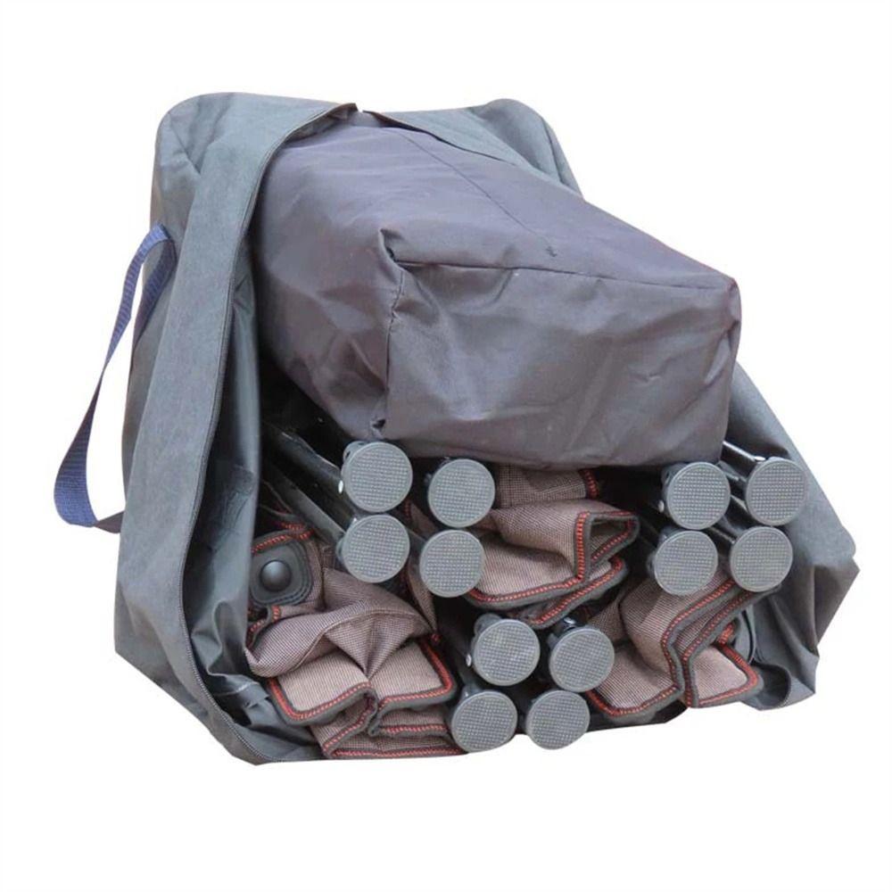 Oxford Cloth Mobile Luggage Bag Large Capacity Tent Storage Bag  Picnic Walking