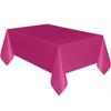 Large Plastic Rectangle Table Cover Cloth Wipe Clean Party Red White Black Tablecloth Covers for Birthday wedding christmas