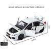 1/30 Subaru STI WRX Alloy Car Model Sound and Light Pull Back Children's Toy Collectibles Birthday Gift