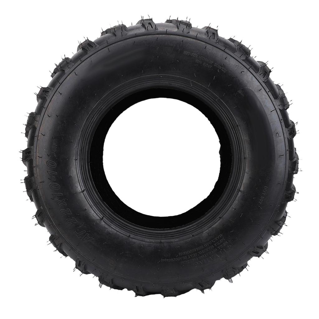 22x10 10 Sport ATV Tire 22x10x10 Directional Tread Pattern 6 PR Tubeless All Terrain UTV Tire for Trail Mud Sand Off