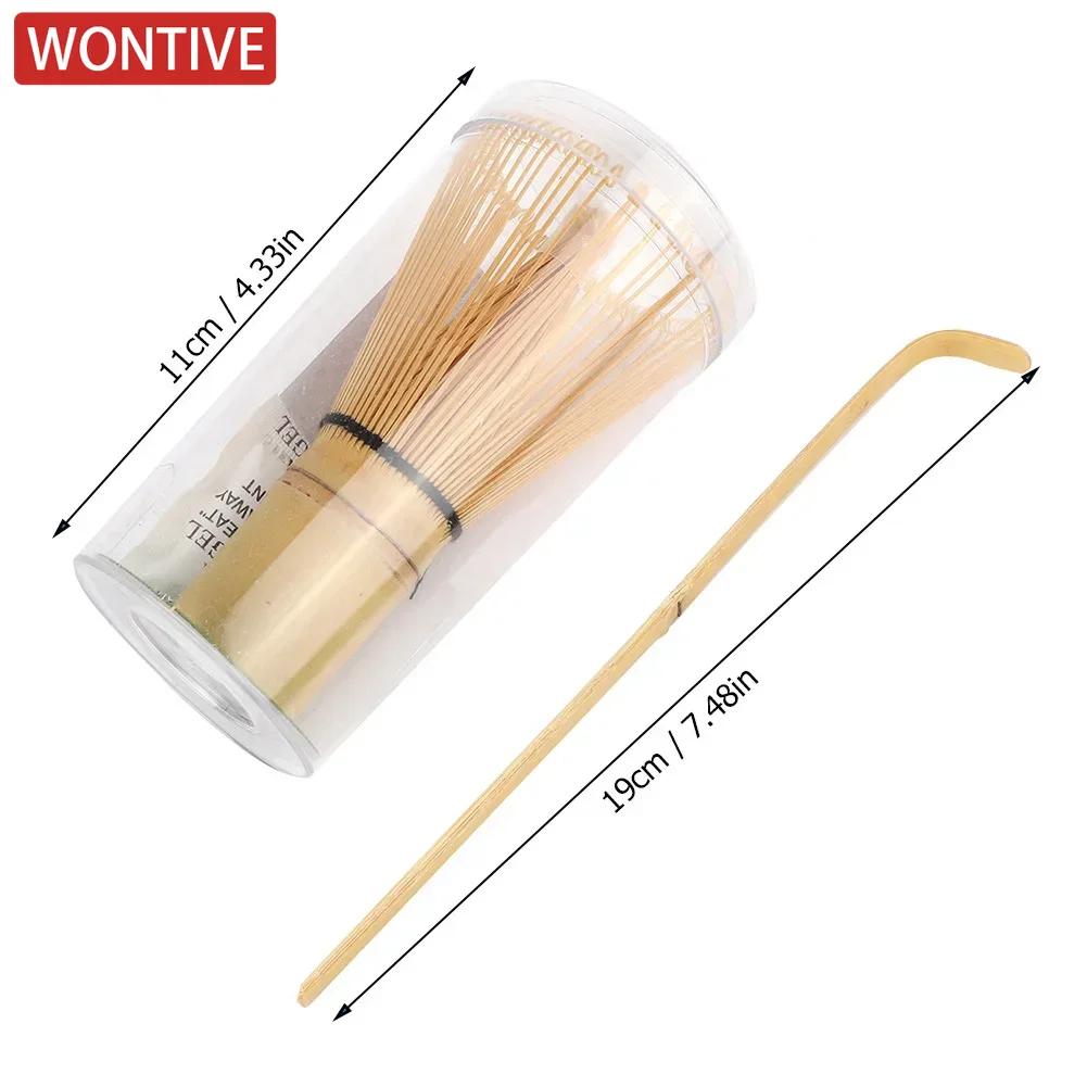 2pc Bamboo Matcha Making Set Matcha Scoop Tea Maker Bamboo Matcha Making Set Whisk Hooked Bamboo Scoop Chashaku Tea Whisk