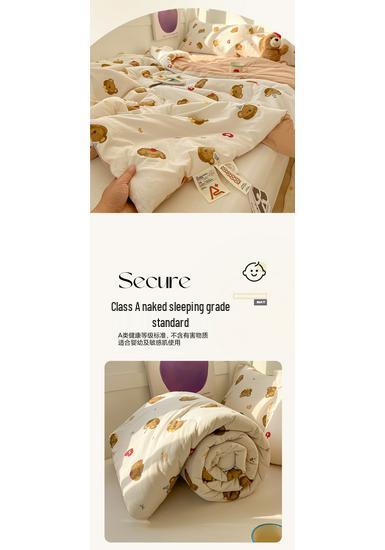 Ultra-Soft Summer Quilt for Mother and Baby - Light, Breathable Cotton for Comfort