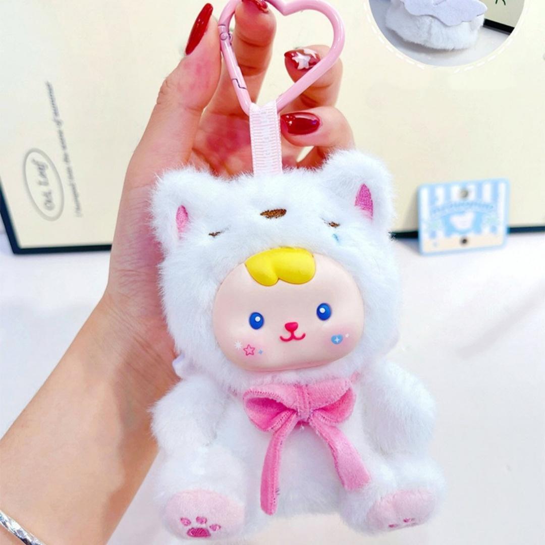 

Нетоксичные 10 см Мультяшные Милые Ангел Дьявол Кошка Виниловые Плюшевые Игрушки Набивные Плюшевые Игрушки Креативные Подарки-Сюрпризы Популярная Игрушка Для Детей Подвеска на Сумку 10cm