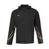 Mizuno Quick-Drying Casual Windproof Lightweight Sports Simple Comfortable Jacket Unisex Jacket Black Gold P2CC23Z909