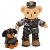 Hug Baby Classic Police Bear Fire Teddy Bear Plush Toy Doll Doll Search and Rescue Dog Doll