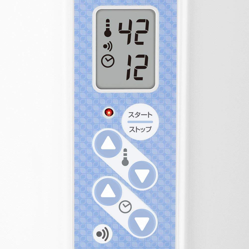 TANICA Yogurtia S Glass Container Set (Blue) with Temperature Control (25-70°C), Timer, and Buzzer, 1100ml, YS-01G-B