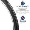 YunSCM 22x1 3/8" Tires, 22x1 3/8" 37-501 Bicycle Tires, Suitable for 22" 1 3/8" Road Bikes and Wheelchairs, Y-003