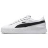 Smash Platform L Weiß Schwarz Damen Sneaker 366487-12