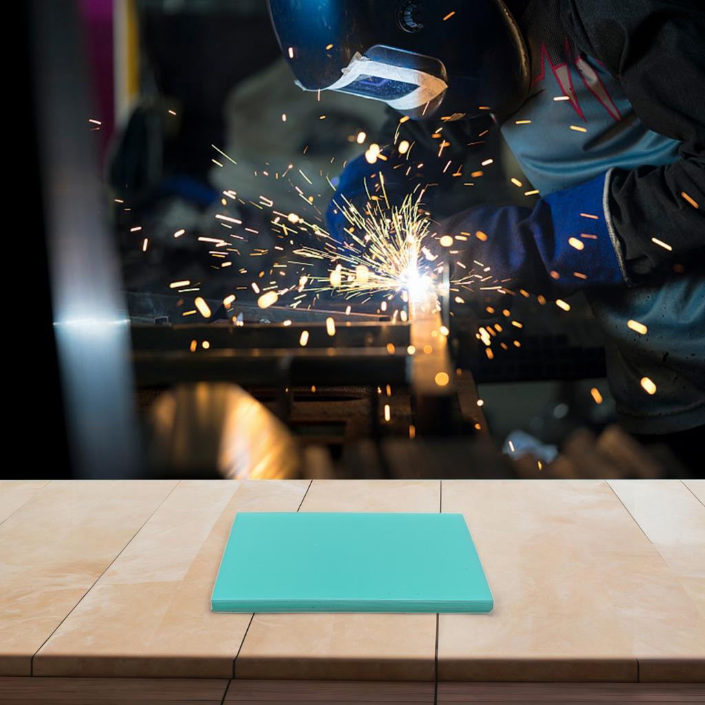 10x Ersatz PC Klare Schweißschutzscheibe Schutzplatte für Schweißhelm