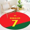 CR7 Round Area Rug,Carpet Rug for Living Room Bedroom Sofa Playroom Decor,Non-slip Floor Mat