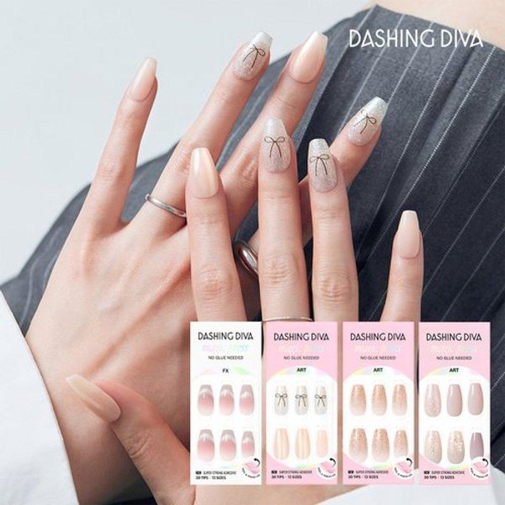 

*4 types of Lafine Shape Nails