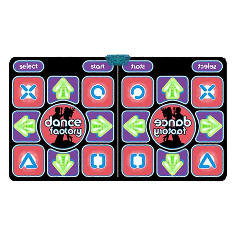 Luminous Dancing Mat Computer TV-use Running Game Somatosensory Double Wireless