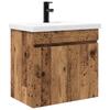 Bathroom Vanity Cabinet with Faucet Reclaimed Wood Style