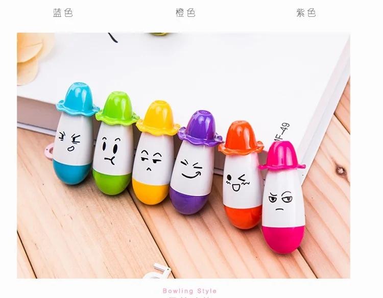 3-Pack Ballpoint Pen Retractable Pill Pen Childrens School Supplies Ballpoint Pen Set Office Accessories