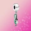 Real 925 Sterling Silver Charm Tinker Bell Princess Shoes Dangle Charm Fit Original Fashion for Women Jewelry Bracelet Gift