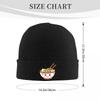 Kawaii RaUnisex Bowl Warm Knitted Cap Winter Knit Bonnet Hat Skullies Beanies Hip Hop Caps for Unisex
