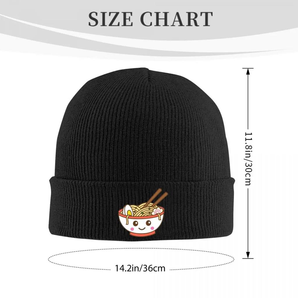 Kawaii RaUnisex Bowl Warm Knitted Cap Winter Knit Bonnet Hat Skullies Beanies Hip Hop Caps for Unisex