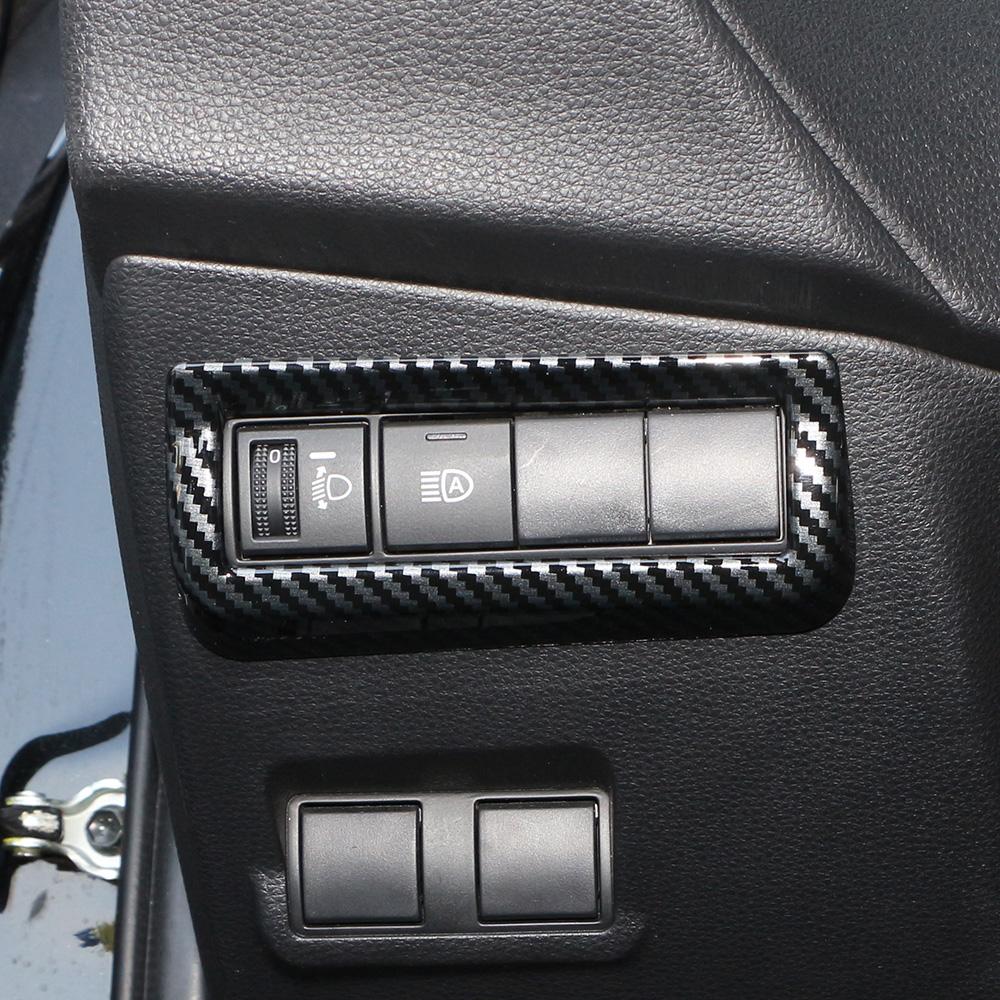 For Toyota Corolla Cross XG10 2025 2025 2025 LHD Headlight Switch Panel Cover Head Lamp Light Sticker Trim Interior Accessories