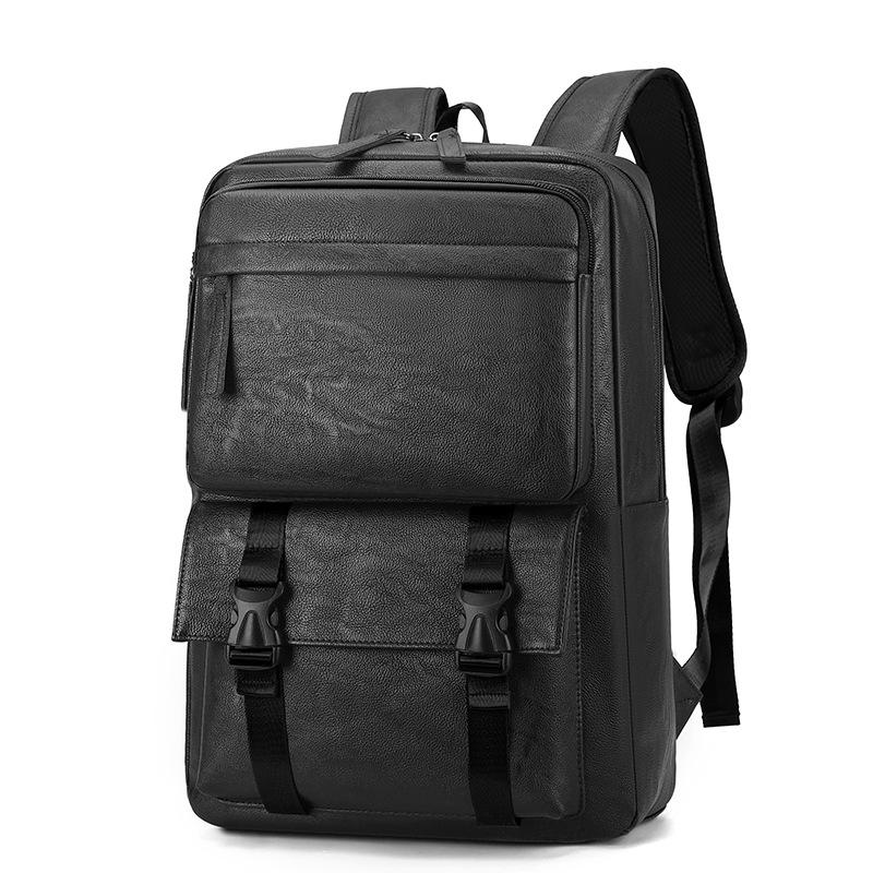 Herren Rucksack Retro Business Rucksack Computer Einschubfach Rucksack mit großer Kapazität Pendler Freizeit Reisen Schultasche